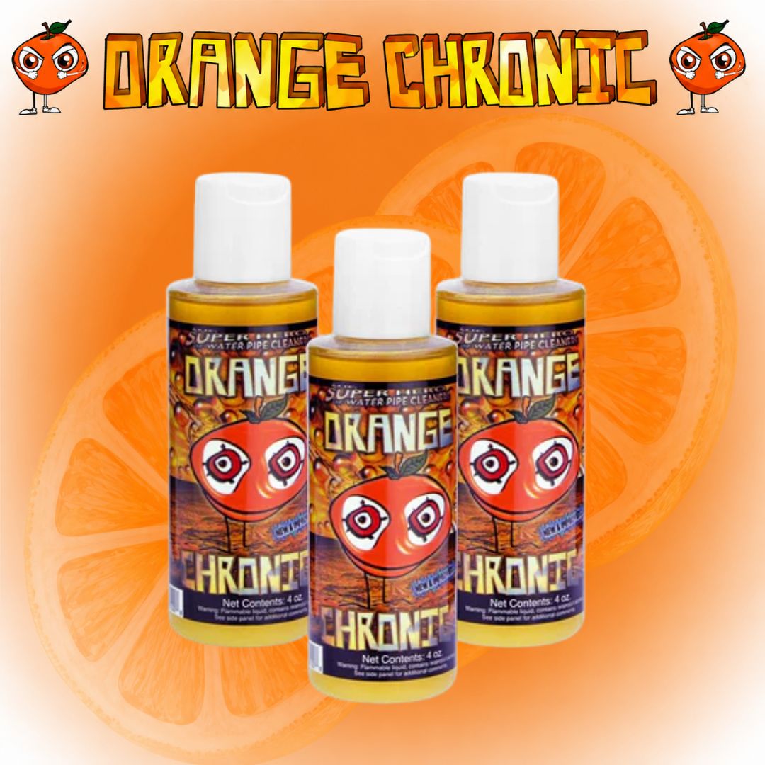 Untitled design (26) ORANGE CHRONIC CLEANER, 4OZ, SINGLE BOTTLE - Image 1