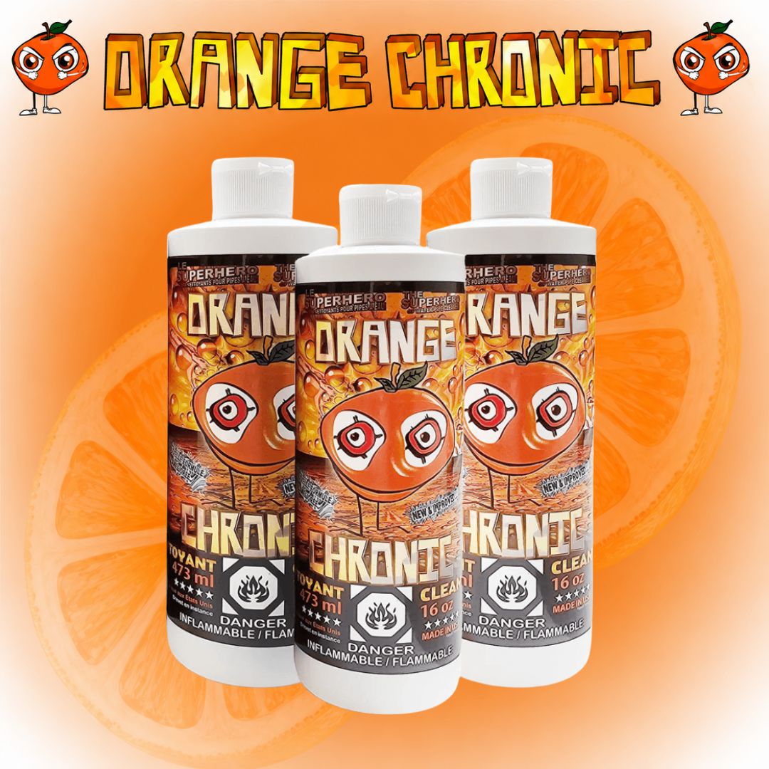 Untitled design (29) ORANGE CHRONIC CLEANER, 16OZ, SINGLE BOTTLE - Image 1