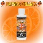 DISPLAY OF 20 ORANGE CHRONIC 4 OZ SPRAY BOTTLES