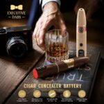 NATURAL CEDAR EXECUTIVE DABS E-CIGAR BATTERY - Image 2