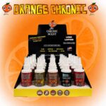 DISPLAY OF 20 ORANGE CHRONIC 2 OZ SPRAY BOTTLES