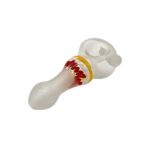 3.25 INCH FROSTED RASTA PIPE - Image 2