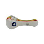 4.25 INCH WHITE PIPE WITH RASTA LINE