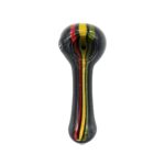 4.25 INCH BLACK PIPE WITH RASTA LINE
