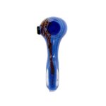 4 INCH BLUE SQUARE NECK PIPE WITH ROPE DESIGN - Image 2