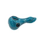 4 INCH TURQUOISE TWISTED PIPE WITH ROPE DESIGN - Image 2