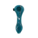 4 INCH TURQUOISE TWISTED PIPE WITH ROPE DESIGN