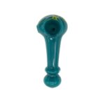 4 INCH TURQUOISE PIPE WITH YELLOW FLOWER - Image 2