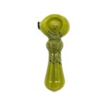 4 INCH GREEN SINGLE BUMP PIPE