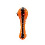 4 INCH ORANGE BIG HEAD PIPE WITH COMPLETE WRAP AROUND - Image 2