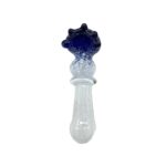 4 INCH WHITE & BLUE PIPE WITH 5 TOP BUMPS - Image 2