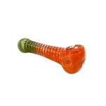 4 INCH GREEN & ORANGE INSIDE SPIRAL PIPE