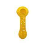 4 INCH YELLOW PIPE WITH SPIRAL & WHITE DOTS - Image 2