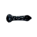4 INCH BLACK PIPE WITH SPIRAL & WHITE DOTS - Image 2