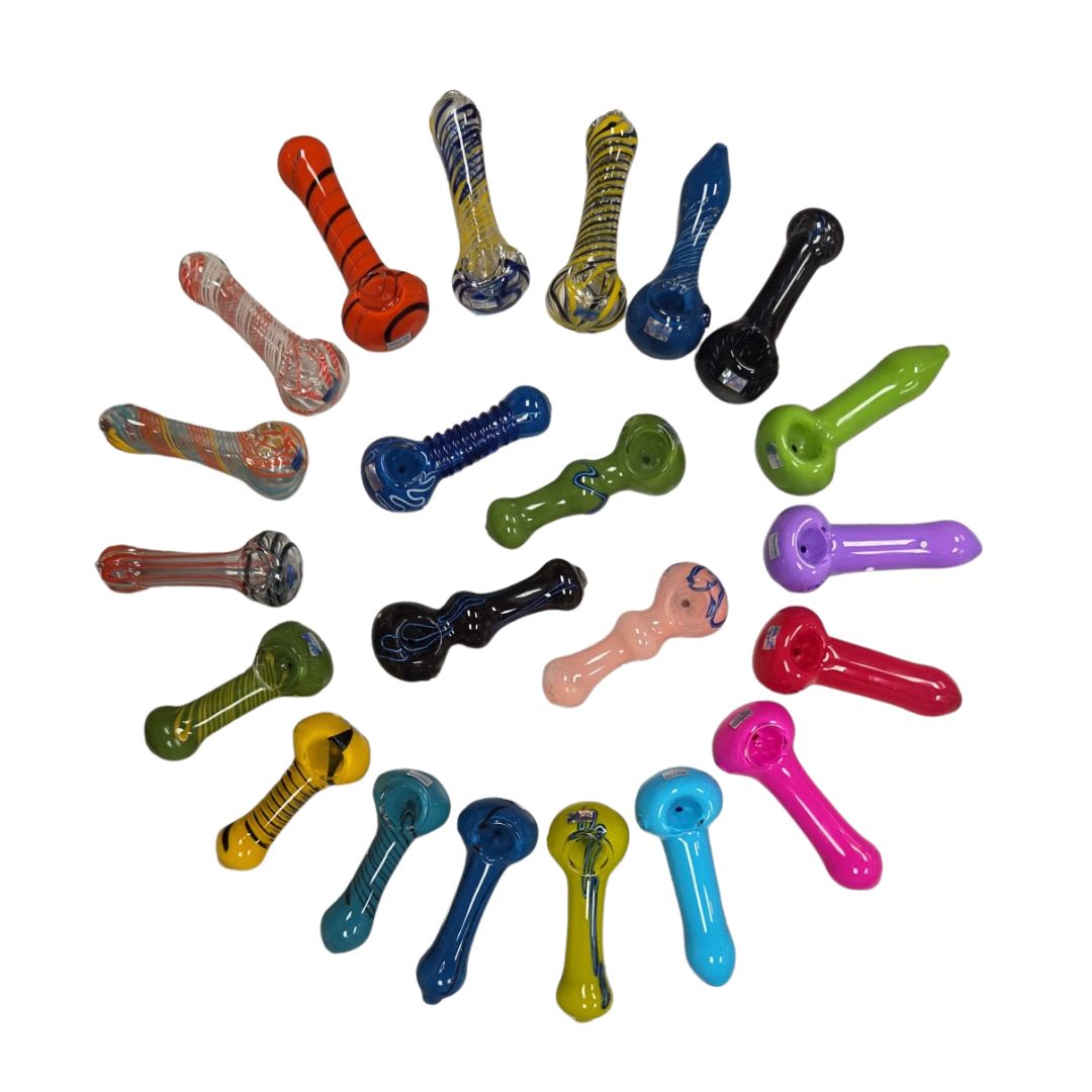 Untitled design (83) BAG OF 24 GLASS PIPES - Image 1