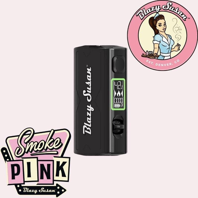1 BLAZY SUSAN MINI 510 BATTERY, BLACK - Image 1