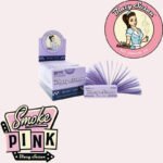 DISPLAY OF 25 BLAZY SUSAN PURPLE PACK OF 50 TIPS