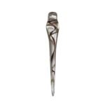 SHINNY GOLD AND BROWN SPIRAL DAB TOOL