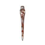 SHINNY GOLD AND RED SPIRAL DAB TOOL