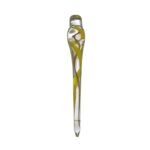 SHINNY GOLD AND YELLOW SPIRAL DAB TOOL