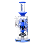 11 INCH CHEECH SPACE MISSION BONG/RIG, BLUE