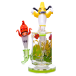 10 INCH BANANA FRENZY BONG/RIG