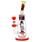 12.5 INCH SPOOKY SCIENTIST RAINDEER BONG/RIG WITH HANDPIPE - Image 4