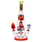 12.5 INCH SPOOKY SCIENTIST RAINDEER BONG/RIG WITH HANDPIPE