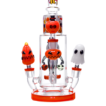 12.5 INCH SPOOKY SCIENTIST RAINDEER BONG/RIG WITH HANDPIPE - Image 3