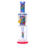 15.5 INCH CHEECH OCEAN CROWN DOLPHIN BONG/RIG - Image 3