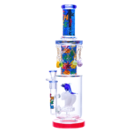 15.5 INCH CHEECH OCEAN CROWN DOLPHIN BONG/RIG