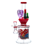 11 INCH CHEECH BEAUTY BABE BONG/RIG