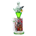 14 INCH CHEECH MONSTER CLAW WARRIOR RECYLCER WITH HANDPIPE