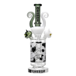 12 INCH CHEECH MYSTIC CATS BONG/RIG