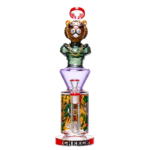14 INCH CHEECH TIGER DRIP BONG/RIG, PURPLE