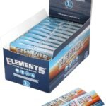 ELEMENTS CONNOISSEUR 1-1/4 PAPERS WITH TIPS, 25 PACKS OF 50