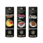 DISPLAY OF 15 KING PALM 2 PACK HEMP WRAPS WITH TERPENE INFUSED FILTER TIPS, CHERRY BOMB - Image 2