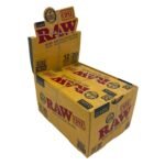 RAW CLASSIC SINGLE WIDE 70/24 CONES, 12 PACKS OF 20 CONES PER DISPLAY