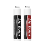 SMYLE LABS LIP BALM 510 BATTERY, RED BLACK