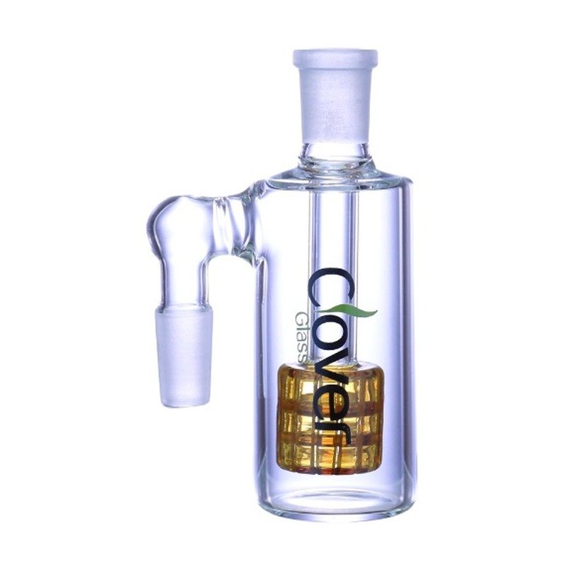 clover-wpg-27-90-gld CLOVER LAYERED HONEYCOMB ASHCATCHER, 90 DEGREE, GOLD - Image 1